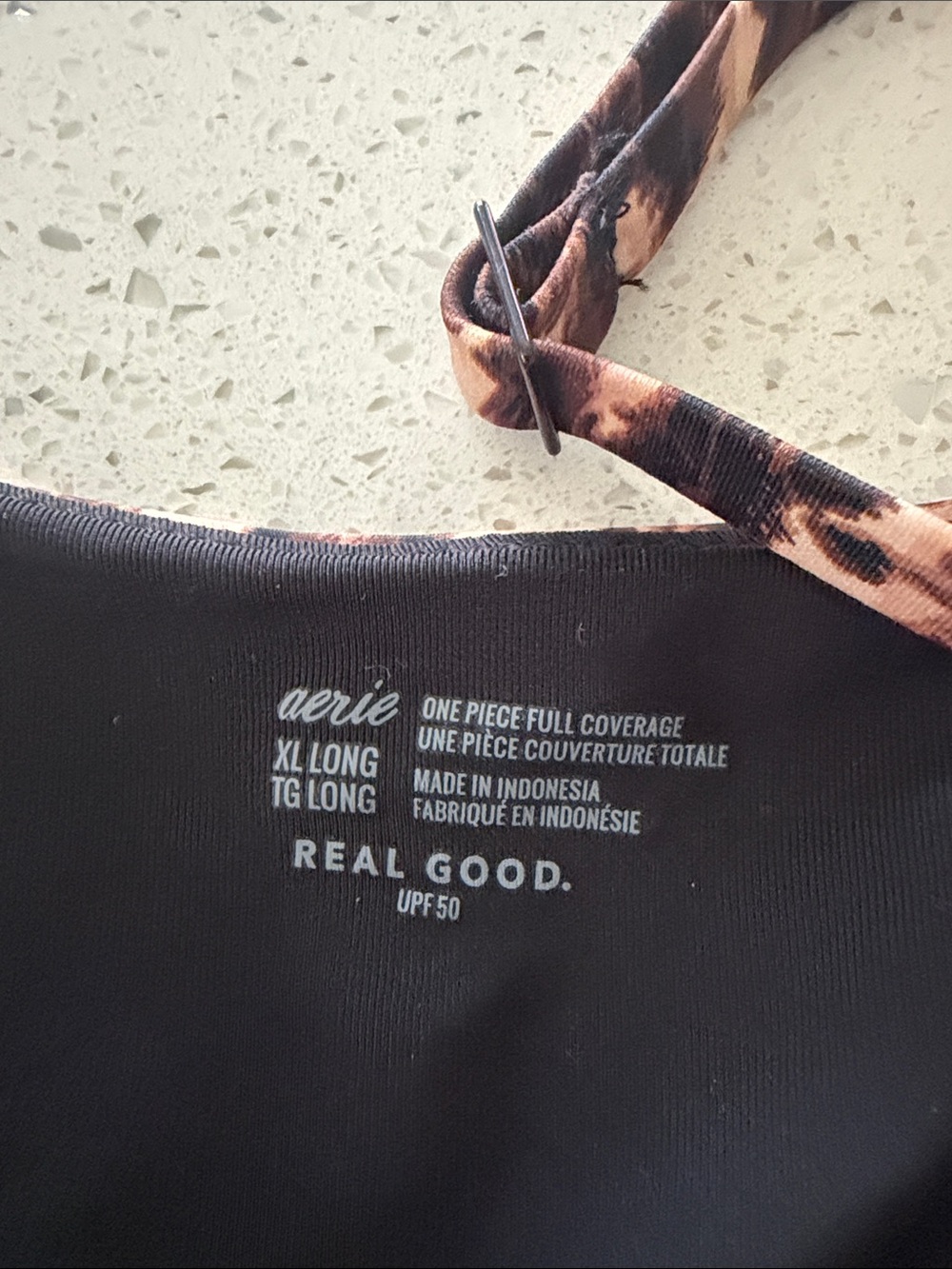 BNWT Aerie Leopard Print One-Piece Swimsuit - Picture 5 of 6